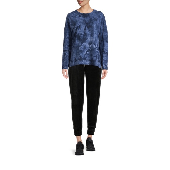 NWT Time And Tru Oversized Dark Navy Tye Dye T - Shirt / Pullover Sz M - Picture 11 of 15